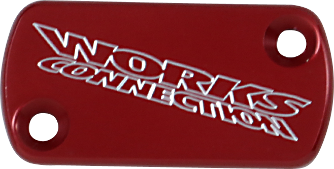 Brake Cover - Billet - Red 2004 - 2024