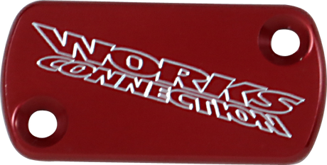 Brake Cover - Billet - Red 2007 - 2024