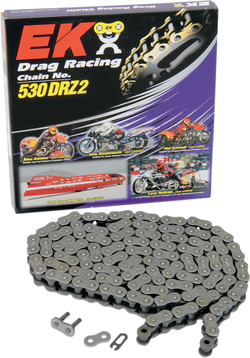 530 DRZ2 - Drive Chain - Chrome - 130 Links 1936 - 1990
