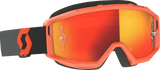Primal Goggle - Orange/Black - Orange Chrome Works Lens