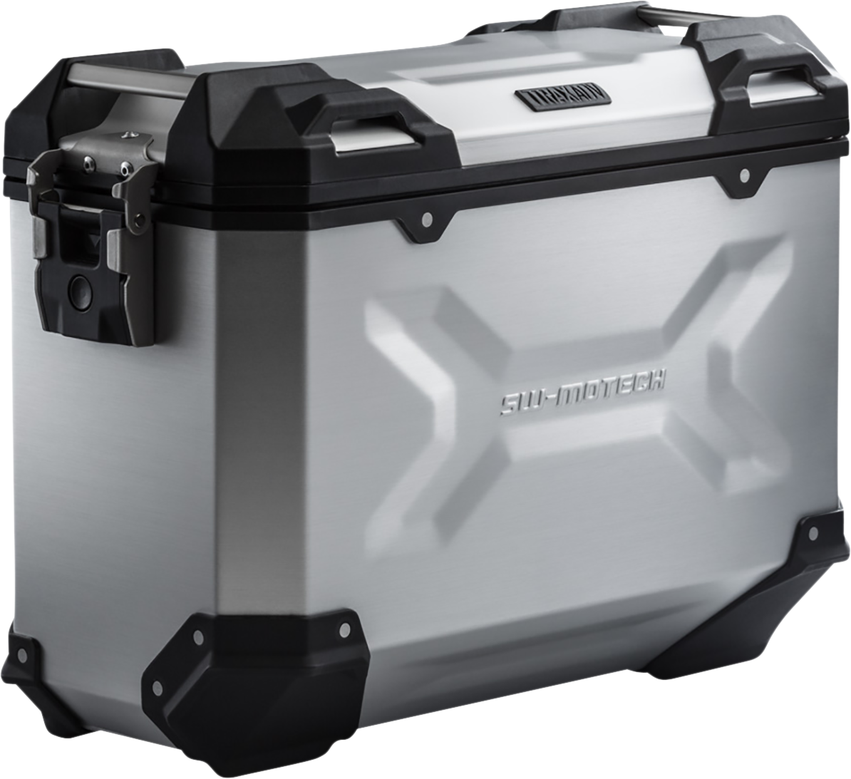 TRAX ADV Hard Case - 37 Liter - Silver - Left