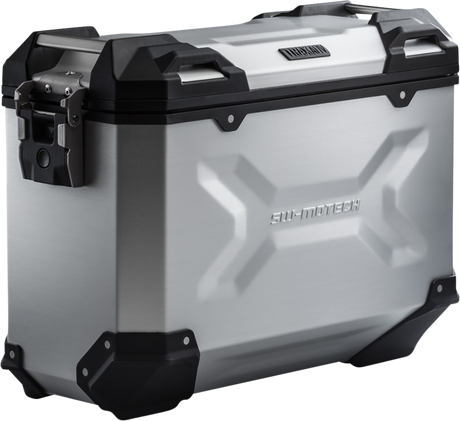 TRAX ADV Hard Case - 37 Liter - Silver - Left
