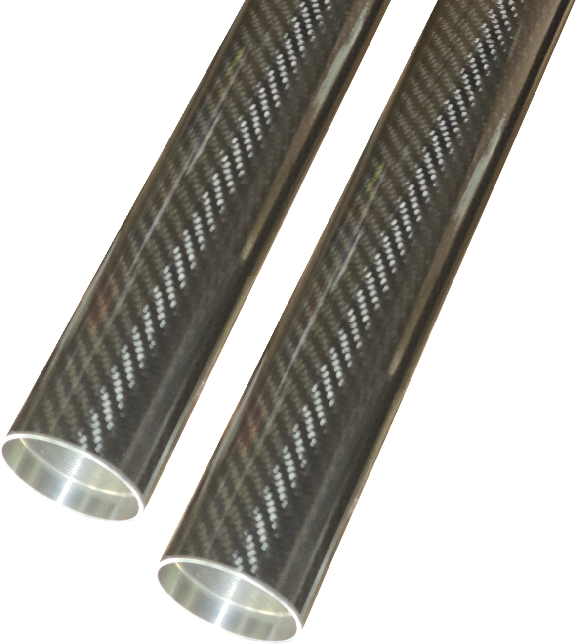 Fork Tubes - 49 mm - 23.75\" - Black