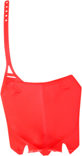 Front Number Plate - Red 2013 - 2017