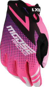 Youth SX1™ Gloves - Pink/Purple - Medium