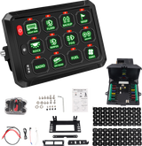 Gang Switch Panel - 12 Position