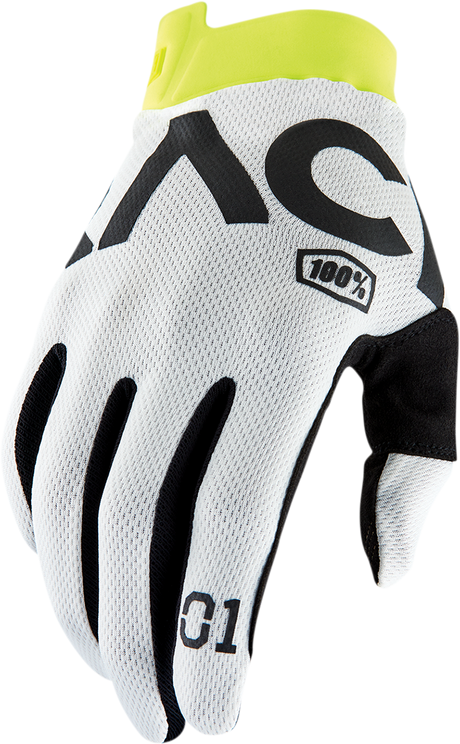 Racr iTrack Gloves - White - Small