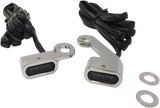 LED Handlebar Marker Lights - Chrome/Smoke 2009 - 2017