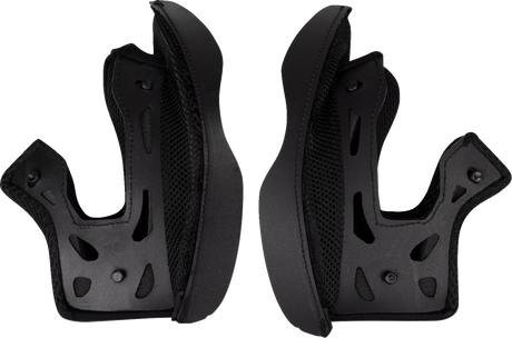 Air Intake Cheek Pads - Black - XS