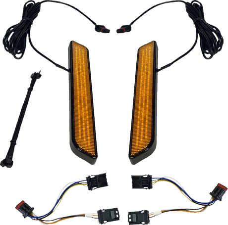 LED Fork Light - Amber - Black 2014 - 2024