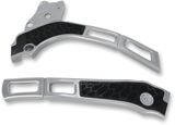 X-Grip Frame Guards - Silver/Black - YZ 125/250/125X/250X 2005 - 2023