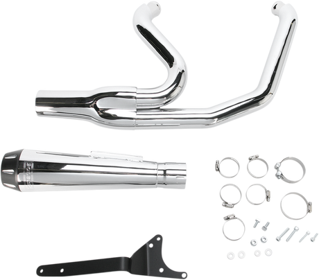 Road Rage 2:1 Exhaust - Chrome 1987 - 2000