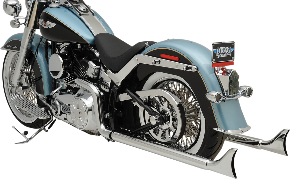 Fishtail Exhaust - 36\" - Softail 2007 - 2017