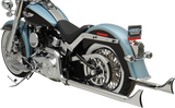 Fishtail Exhaust - 36\" - Softail 2007 - 2017