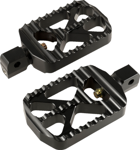 Bear Claw Footpegs - Black - Indian 2015 - 2023