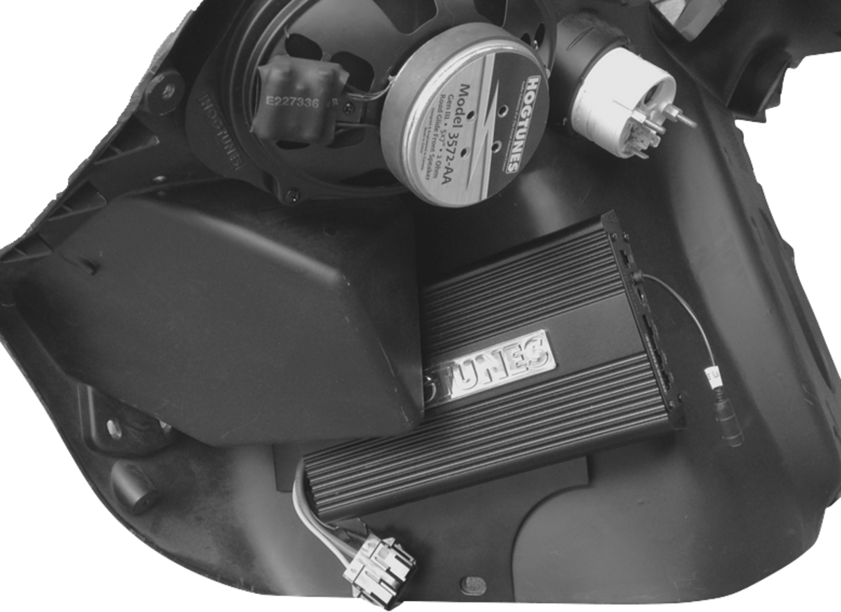 Amplifier Mounting Plate - \'98-\'13 Road Glide 1998 - 2013