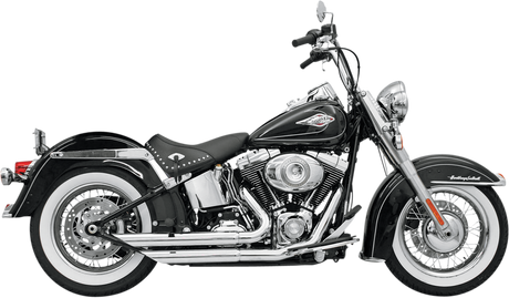 FireFlight Exhaust - Chrome - Softail 1986 - 2017