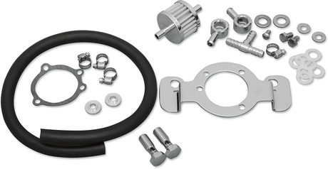 Crankcase Breather with Support Bracket Kit - Sportster 2007 - 2022
