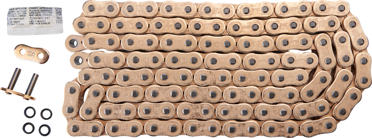 525 ZVX3 - Sportbike Chain - 120 Links - Gold