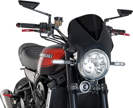 Windscreen - 13\" - Black/Dark Smoke - Z 900 RS 2018 - 2024
