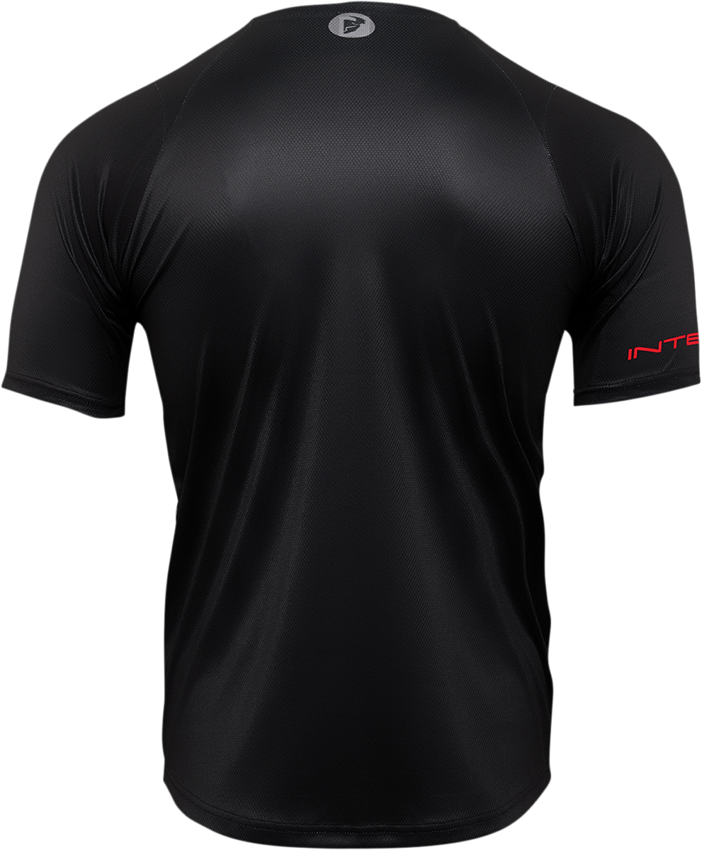 Intense Assist Chex Short-Sleeve Jersey - Black/Gray - XL