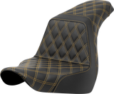 Step-Up Seat - Full Lattice Stitch - Gold Stitch - FXLR/FLSB \'18-\'21 2018 - 2021