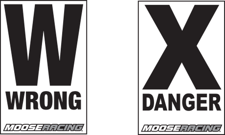 Danger/Warn Course Arrow