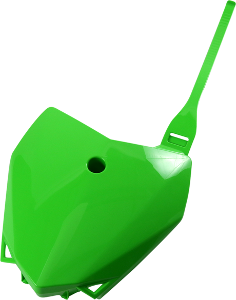 Front Number Plate - Green 2010 - 2021