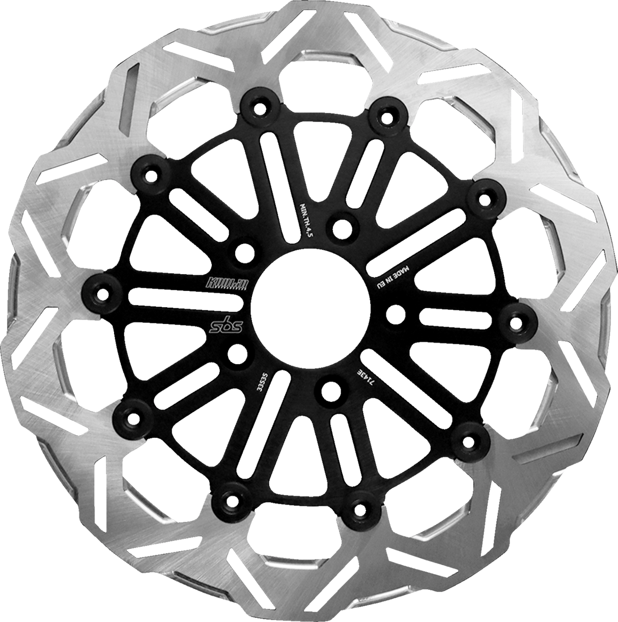 Design \"E\" 10-Spoke Brake Rotor 2006 - 2025