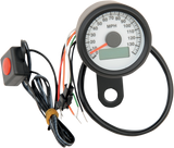 Programmable Mini Electronic Speedometer with Odometer/Tripmeter - 1.87\" - Black 1988 - 2003