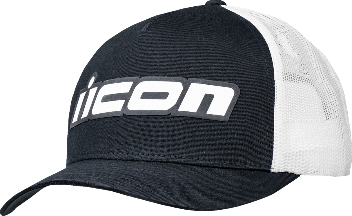 Icon Slant™ Hat - Black