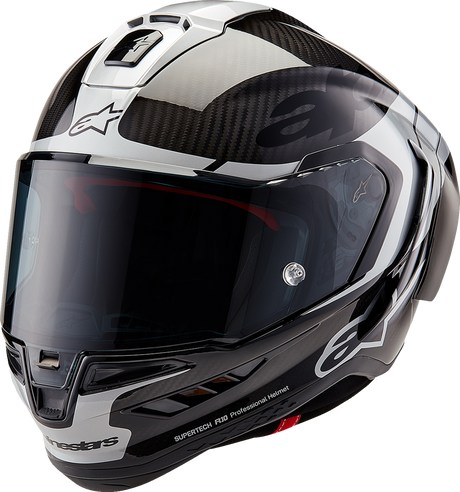 Supertech R10 Helmet - Element - Carbon/Silver/Black - Small