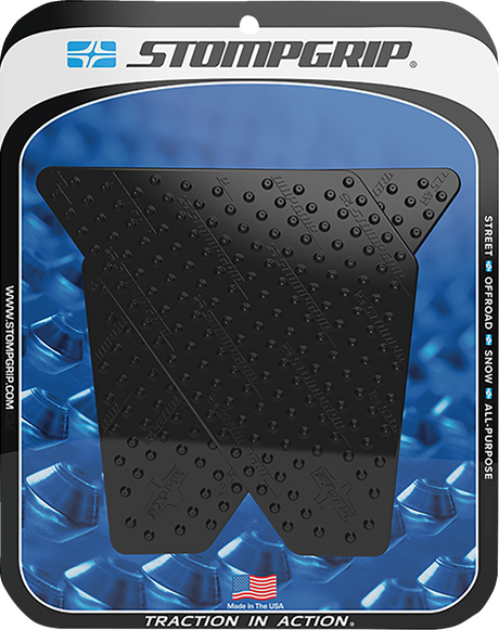 Traction Pad Tank Grips - Volcano - Black - Super Tenere ES 1200 2020 - 2024