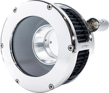 BA Air Cleaner Kit - Chrome/Clear with Black Filter - Twin Cam 1999 - 2017