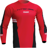 Intense Assist Berm Long-Sleeve Jersey - Red/Black - Large