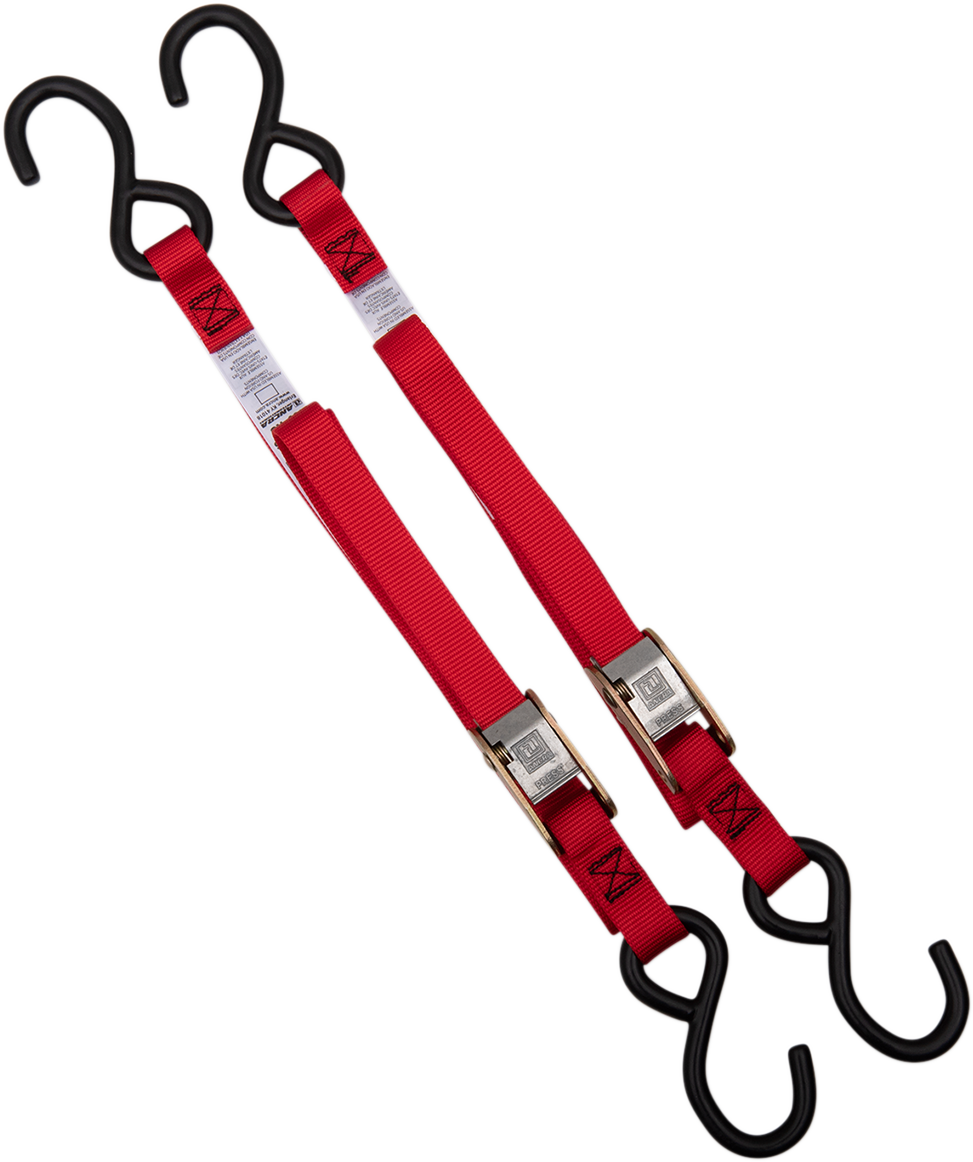 Standard Tie-Downs - 1\" x 5-1/2\' - Red