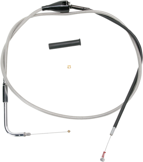 Stainless Braided Idle Cable - 52\" 2002 - 2006