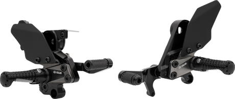 Adjustable Rearset - AS31GT - Black - Suzuki 2008 - 2020