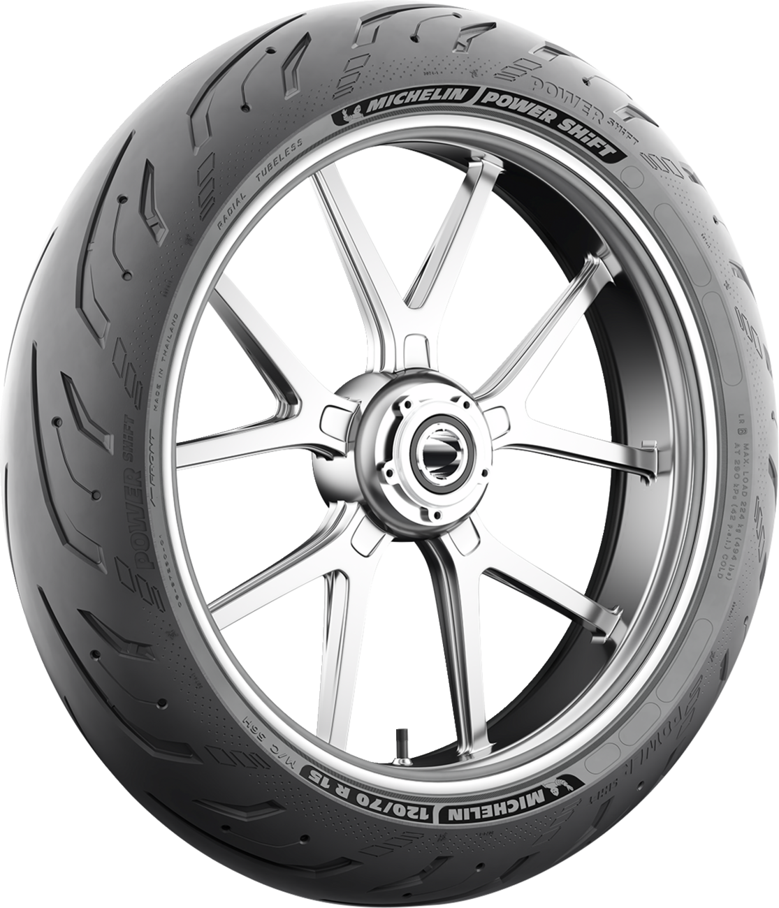 Tire - Power Shift - Front - 120/70R15 - 56H