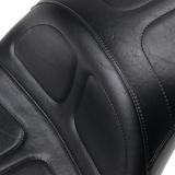 Maverick Daddy Long Legs Seat - Black - Stitched - Softail \'18-\'23 2018 - 2023