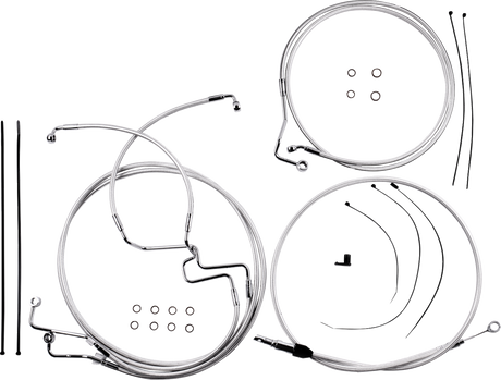 Sterling Chromite II® Designer Handlebar Installation Kit - 8\" - \'21-\'23 FLTR 2021 - 2023