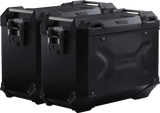 TRAX ADV Aluminum Case System - Black - KTM Super Moto 950/SMR/SMT 990 \'05-\'13 2005 - 2013