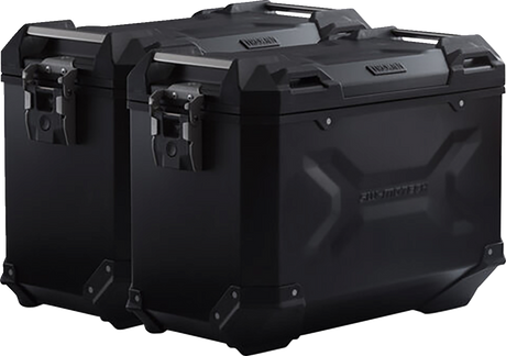 TRAX ADV Aluminum Case System - Black - KTM Super Moto 950/SMR/SMT 990 \'05-\'13 2005 - 2013