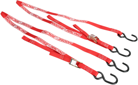 Soft-Tie Tie-Downs - Red