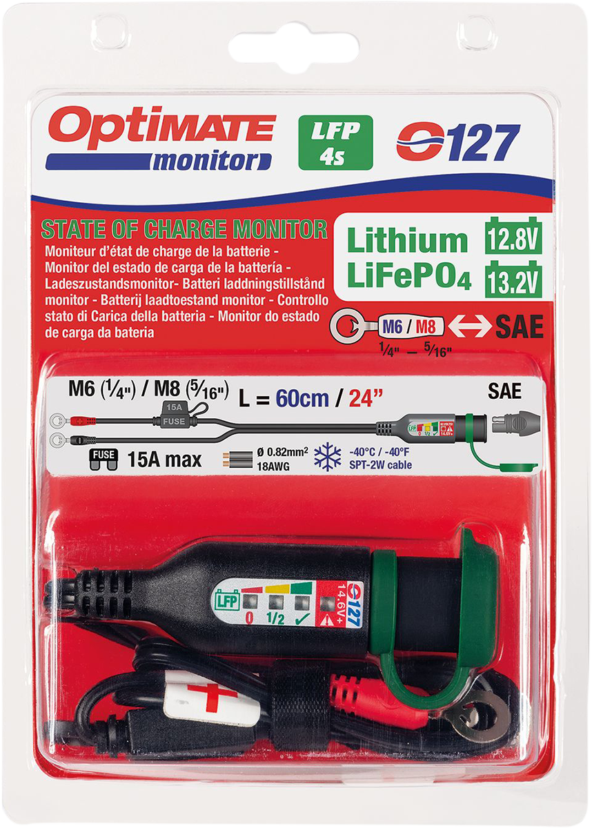 Lithium Battery Monitoring Lead O-127