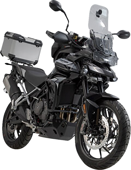 TRAX ADV Top Case System - Silver - Triumph Tiger 850 Sport/Tiger 900/Tiger 1200 \'20-\'24 2020 - 2024