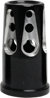 Valve Stem Cap - Gatlin - Black - Anodized