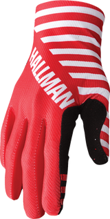 Mainstay Gloves - Slice - White/Red - 2XL