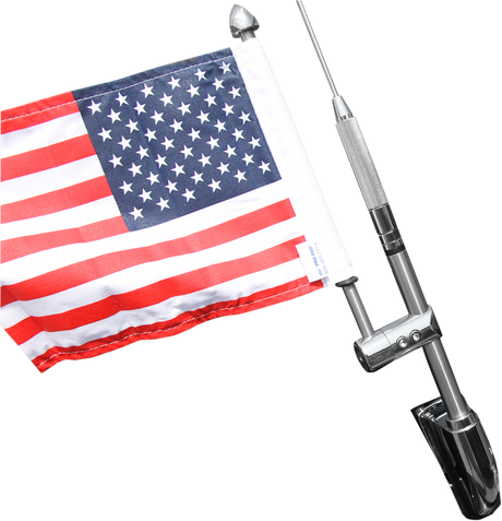 Antenna Flag Mount - With 6\" X 9\" Flag