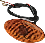 Flat Oval Marker Light - Large - Amber